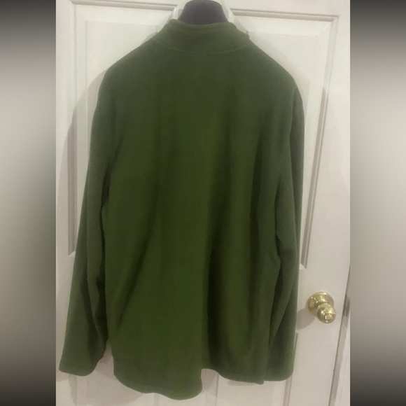 The North Face Men’s XL Green Half Zip Fleece Pullover - Picture 2 of 9